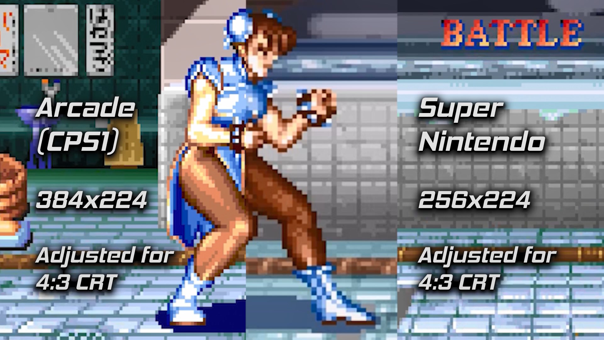 Street Fighter Arcade Aspect Ratio