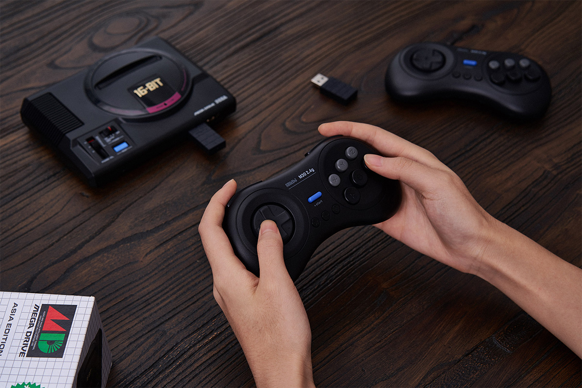 8BitDo 2.4G controller for Sega Genesis/Mega Drive mini